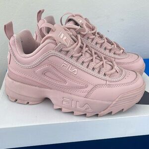 Fila Disruptor II in light pink size 5 women